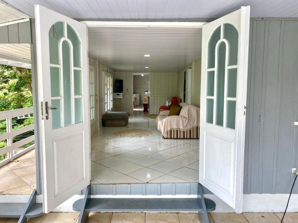 Gray House - Com Piscina Pertinho Do Mar! Villa Palhoça Buitenkant foto