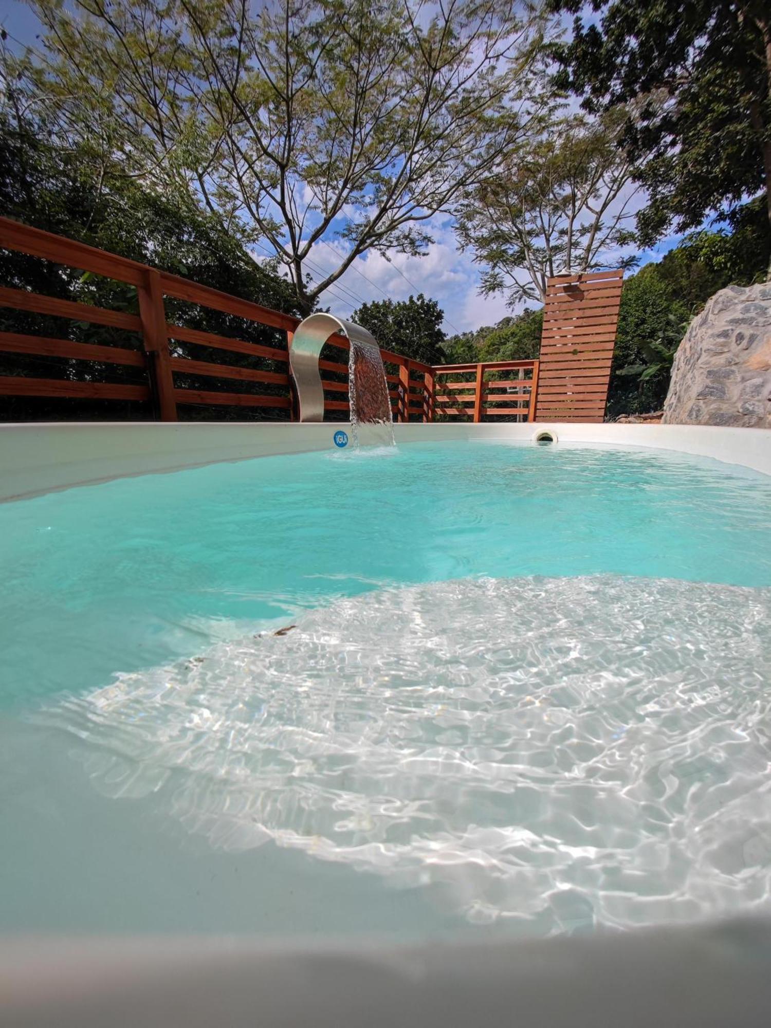 Gray House - Com Piscina Pertinho Do Mar! Villa Palhoça Buitenkant foto